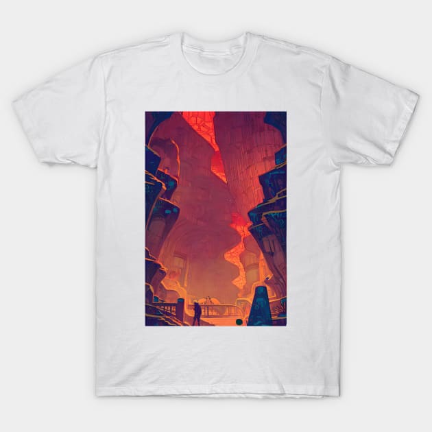 Underground Hideaway T-Shirt by EsoteraArt